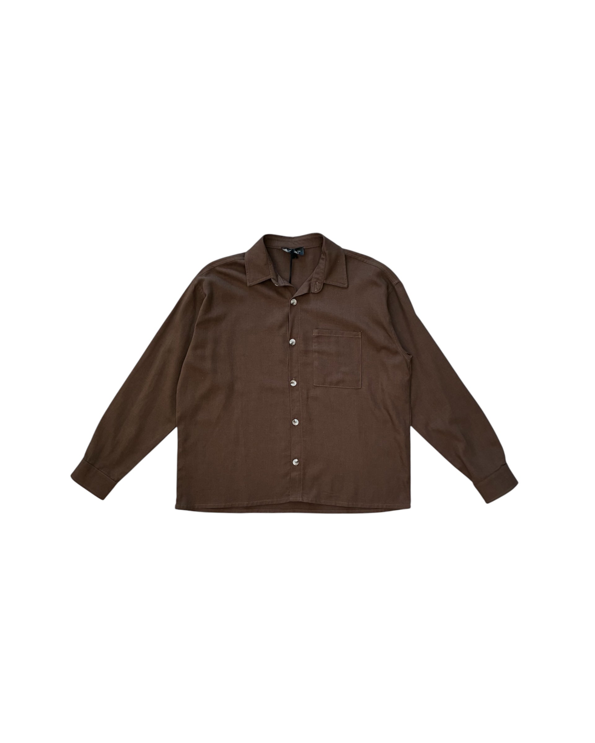 Camicia viscosa boxy fit