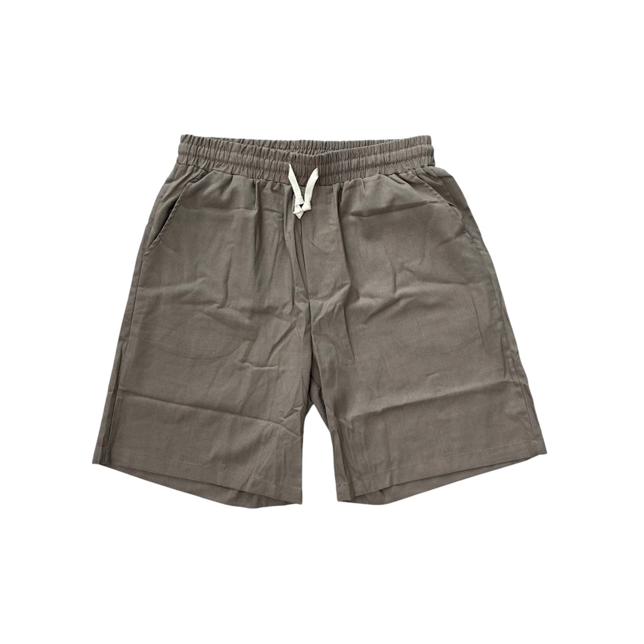 Pantaloncino in lino regular fit