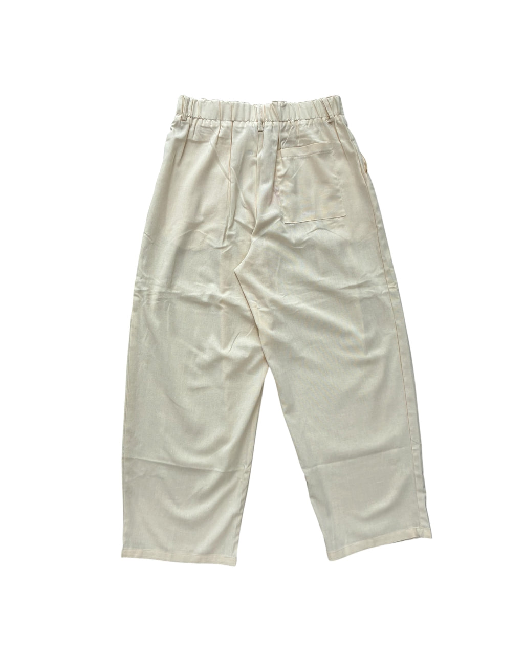 Pantalone di lino con pence