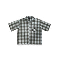 Camicia boxy fit a scacchi
