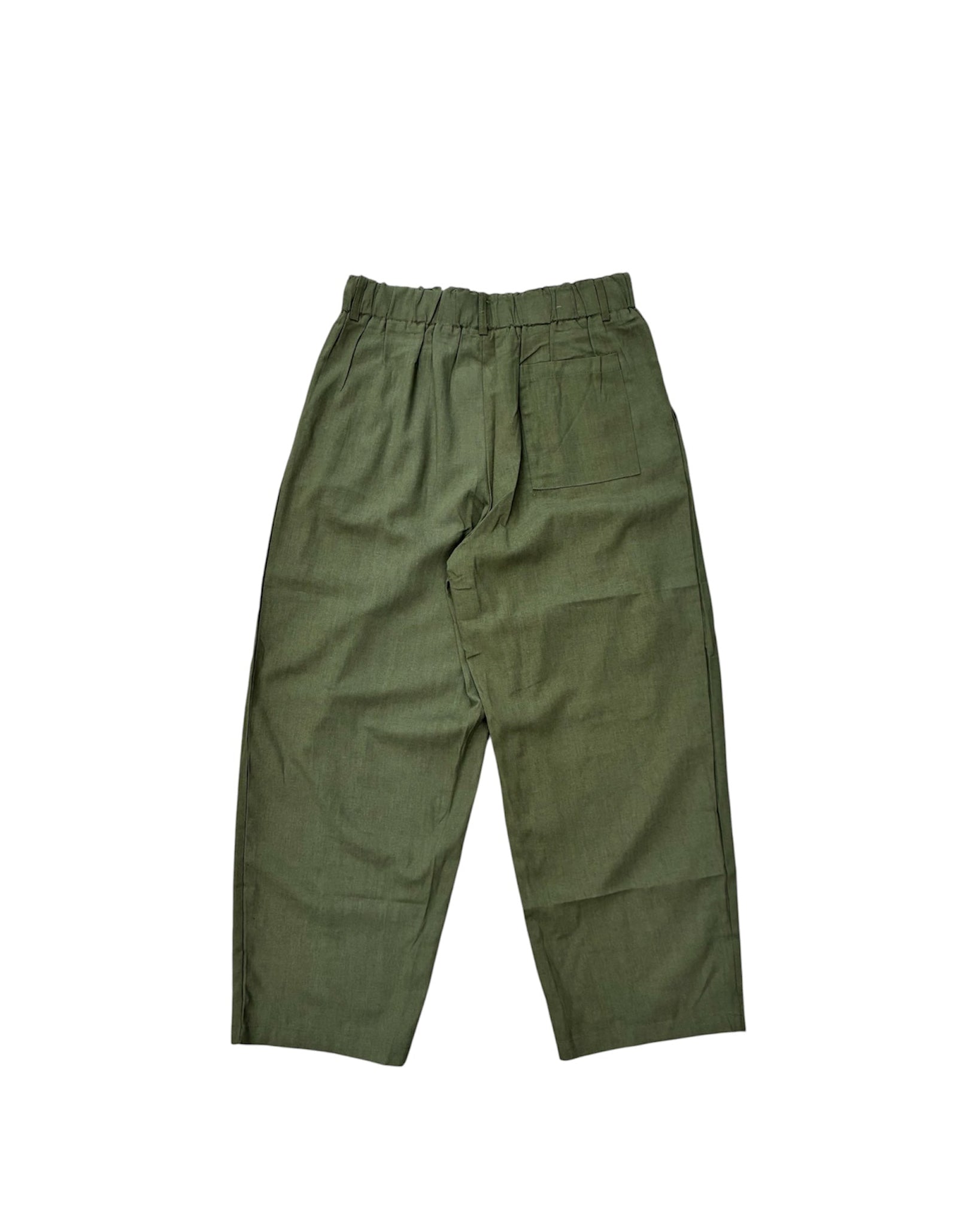 Pantalone di lino con pence