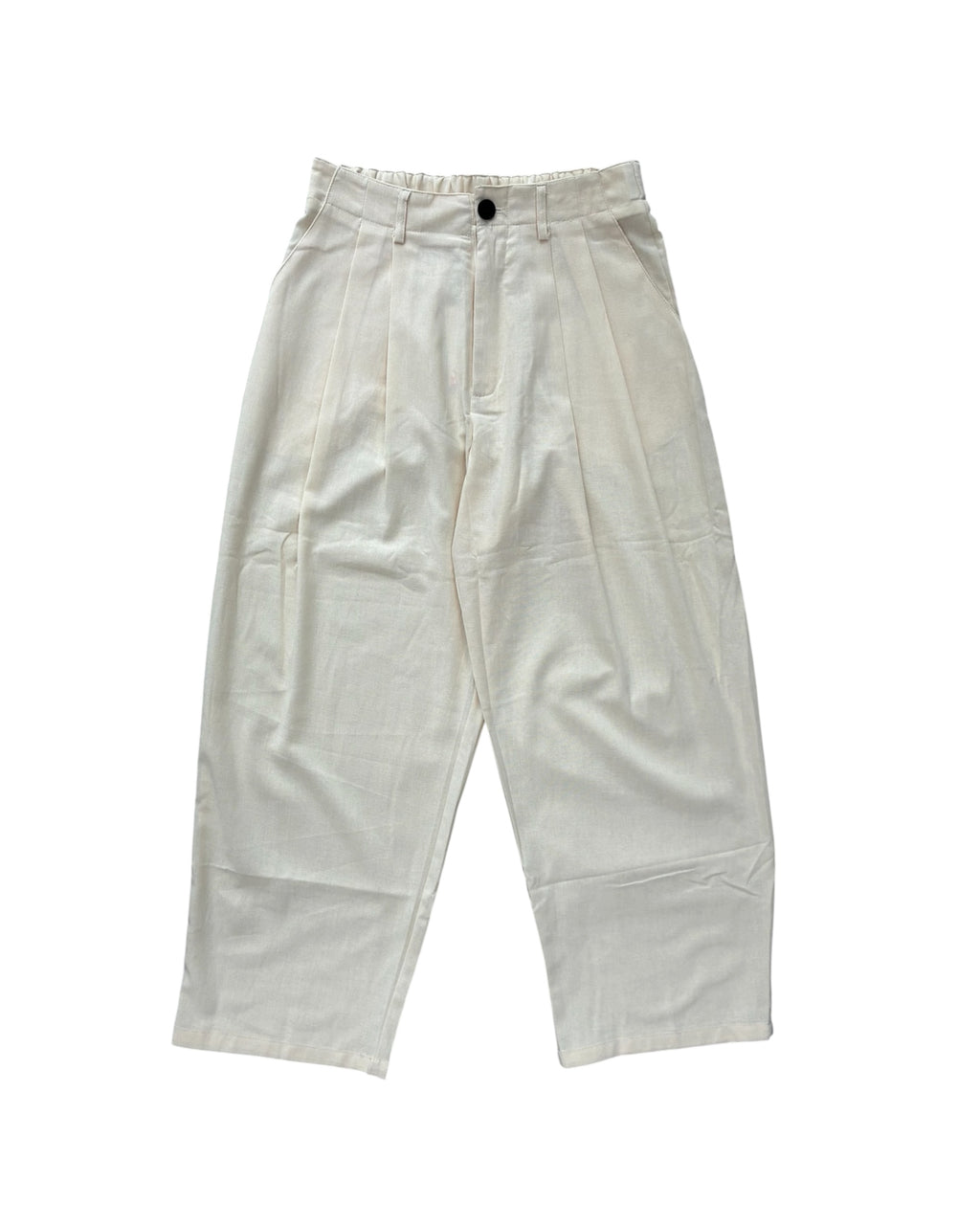 Pantalone di lino con pence