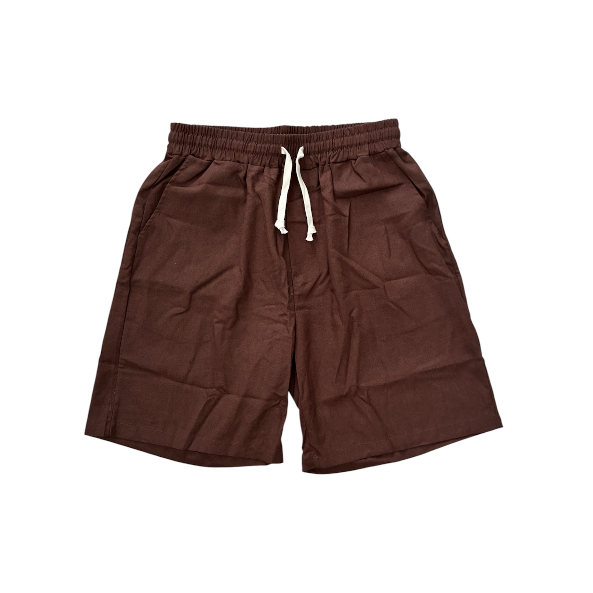 Pantaloncino in lino regular fit