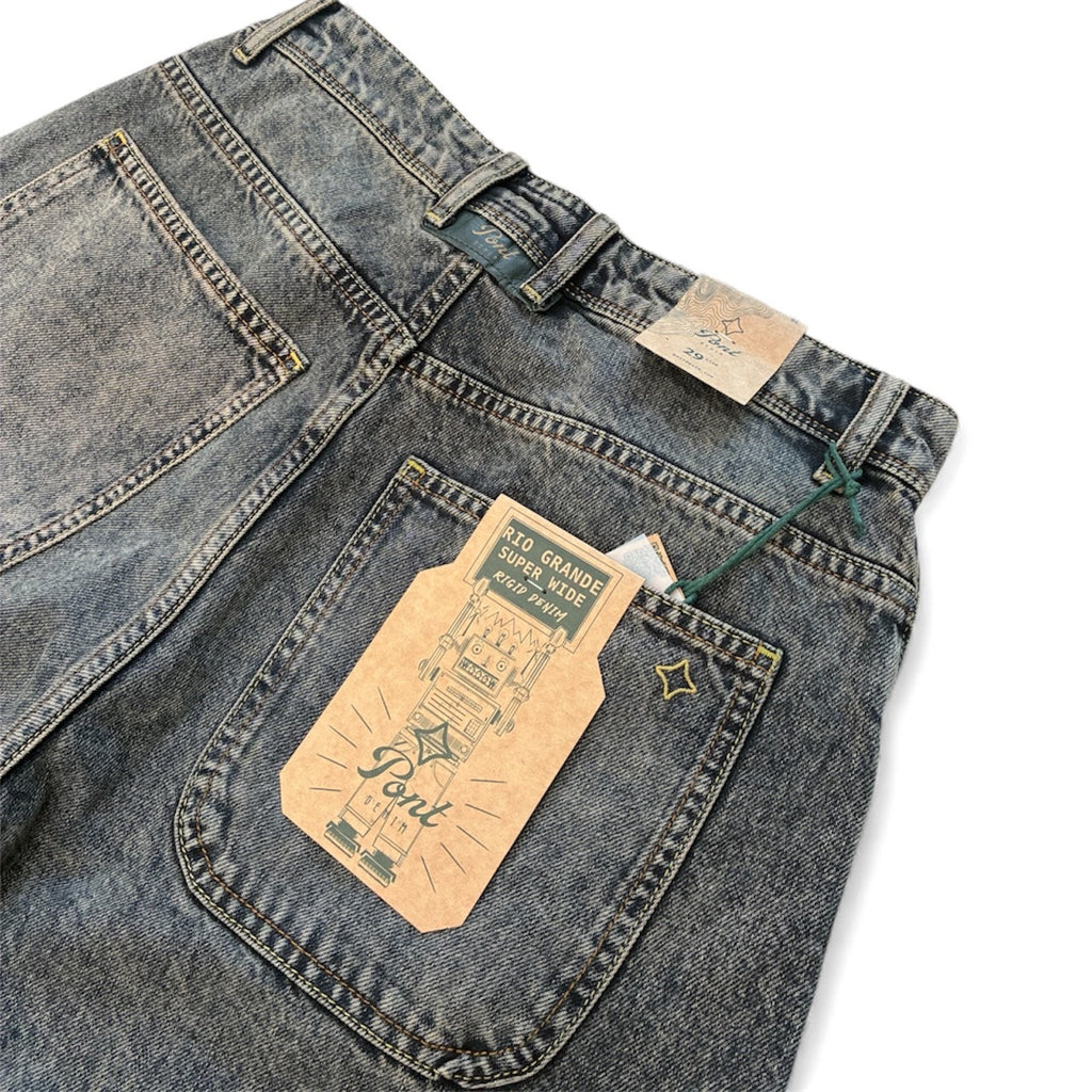 Jeans dirty grey pont