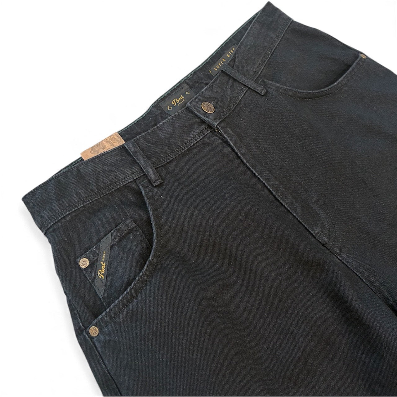Jeans black pont