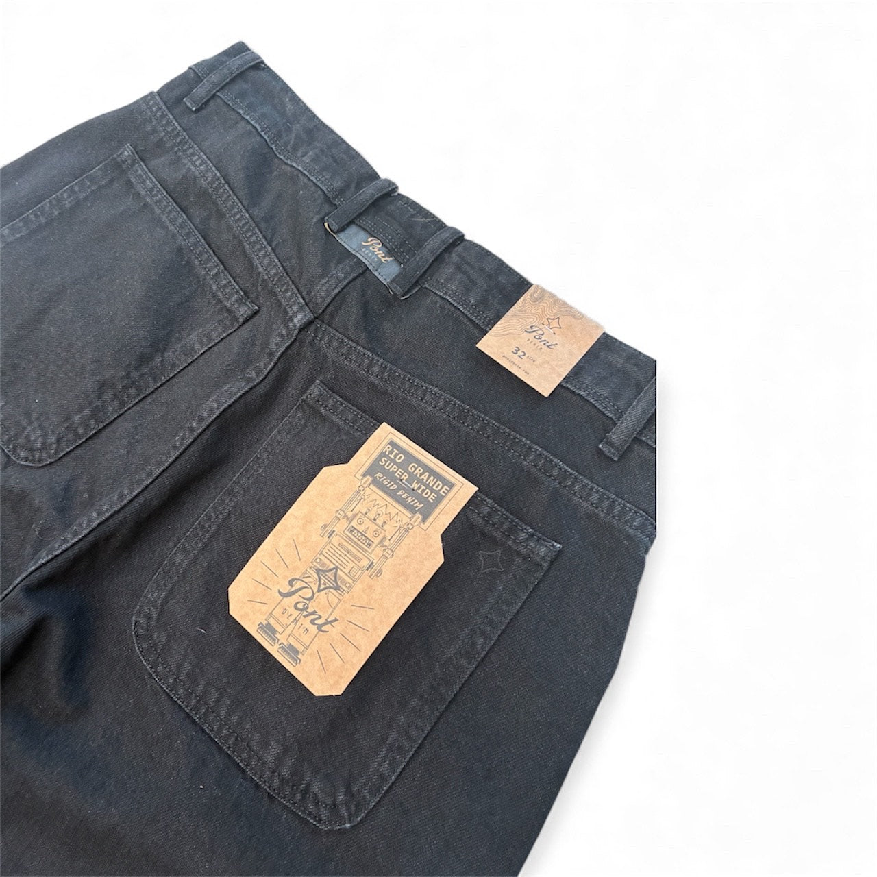 Jeans black pont
