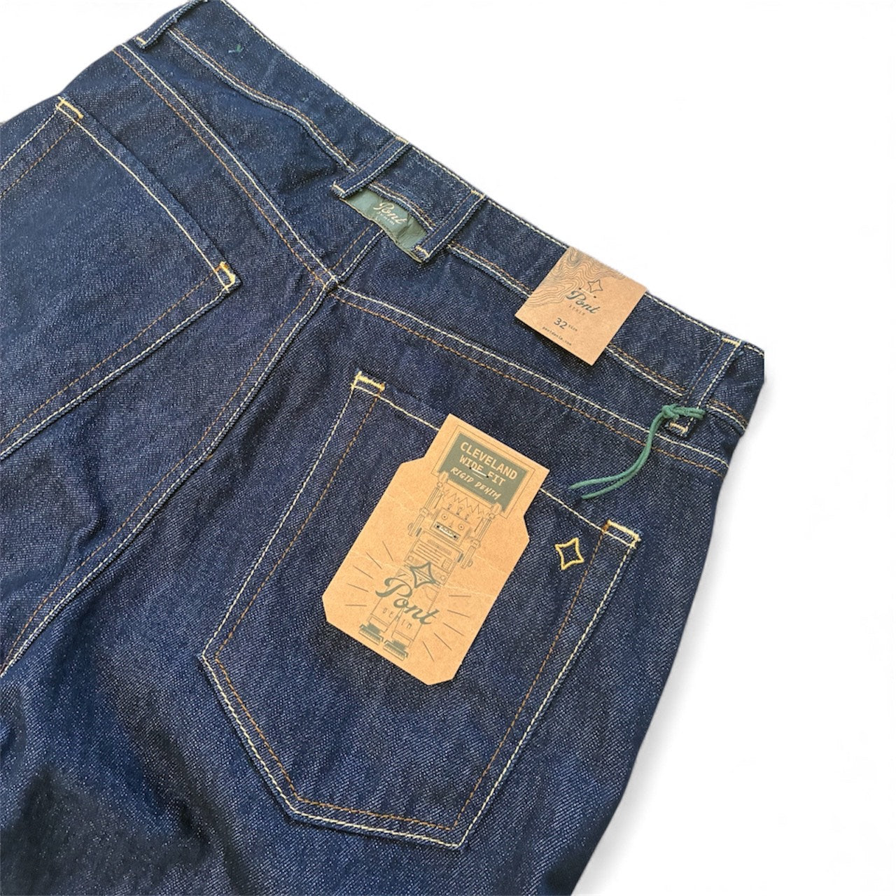 jeans raw pont