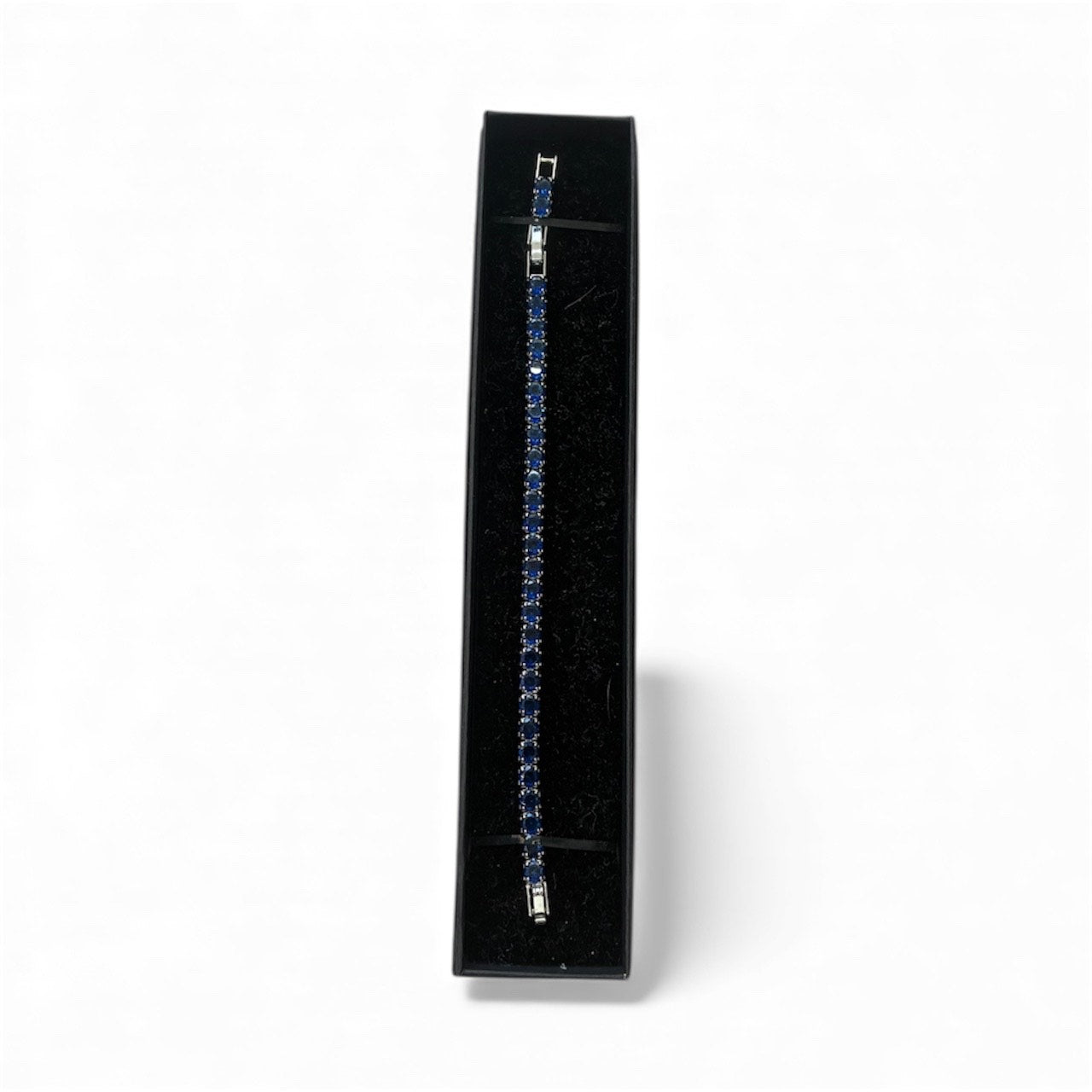 bracciale tennis blu
